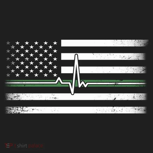 US Military Thin Line Flag Tumbler
