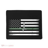 US Military Thin Line Flag Mousepad thumb 0