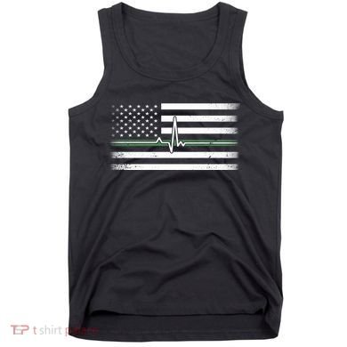 US Military Thin Line Flag Tank Top