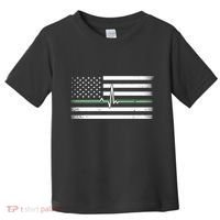 US Military Thin Line Flag Toddler T-Shirt thumb 0
