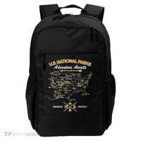 US National Parks Map Adventure Awaits Backpack thumb 0