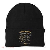 US National Parks Map Adventure Awaits Beanie thumb 0