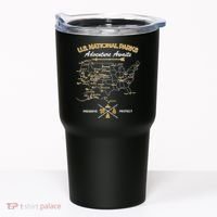 US National Parks Map Adventure Awaits Tumbler thumb 0