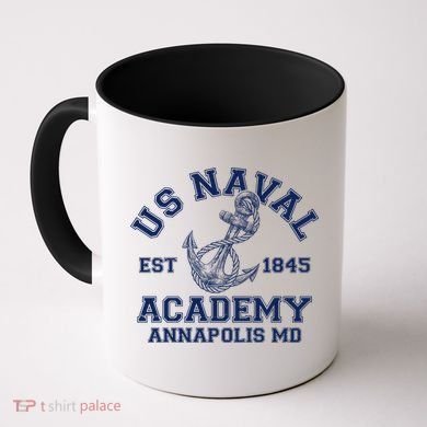 US NAVAL Est 1845 Academy Annapolis MD Coffee Mug