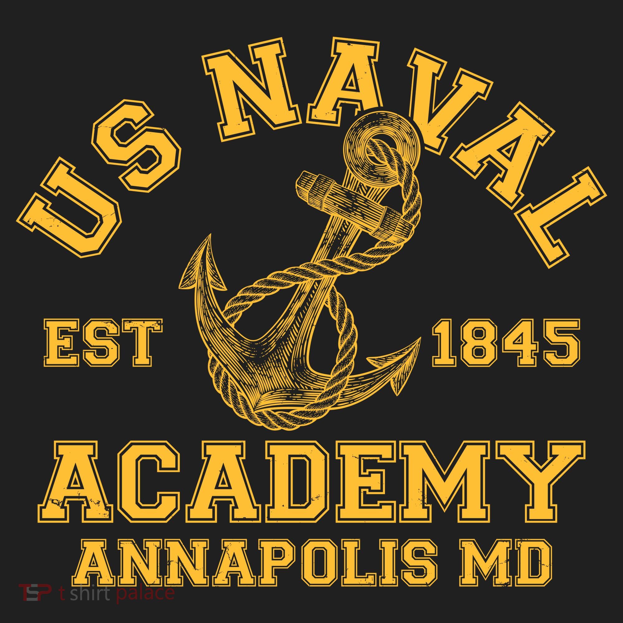 US NAVAL Est 1845 Academy Annapolis MD Beanie