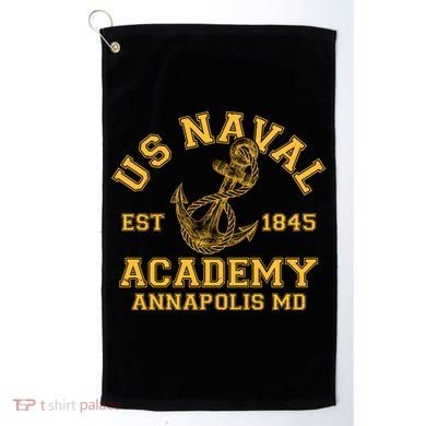 US NAVAL Est 1845 Academy Annapolis MD Golf Towel