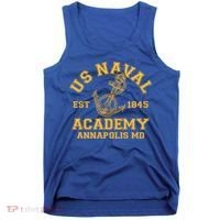 US NAVAL Est 1845 Academy Annapolis MD Tank Top thumb 0