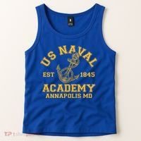 US NAVAL Est 1845 Academy Annapolis MD Tank Top thumb 2