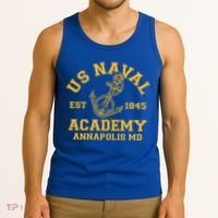 US NAVAL Est 1845 Academy Annapolis MD Tank Top thumb 3