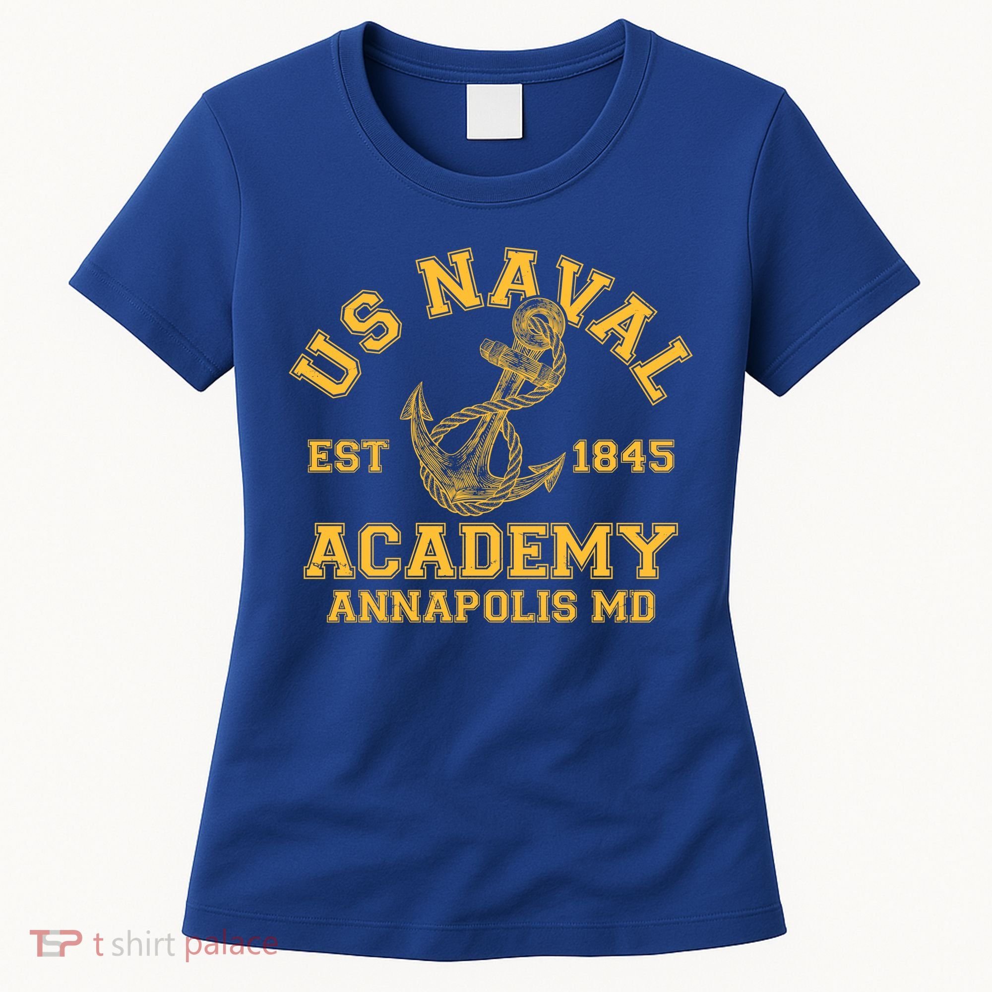 US NAVAL Est 1845 Academy Annapolis MD Women's T-Shirt