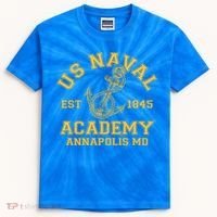 US NAVAL Est 1845 Academy Annapolis MD Kids Tie-Dye T-Shirt thumb 0