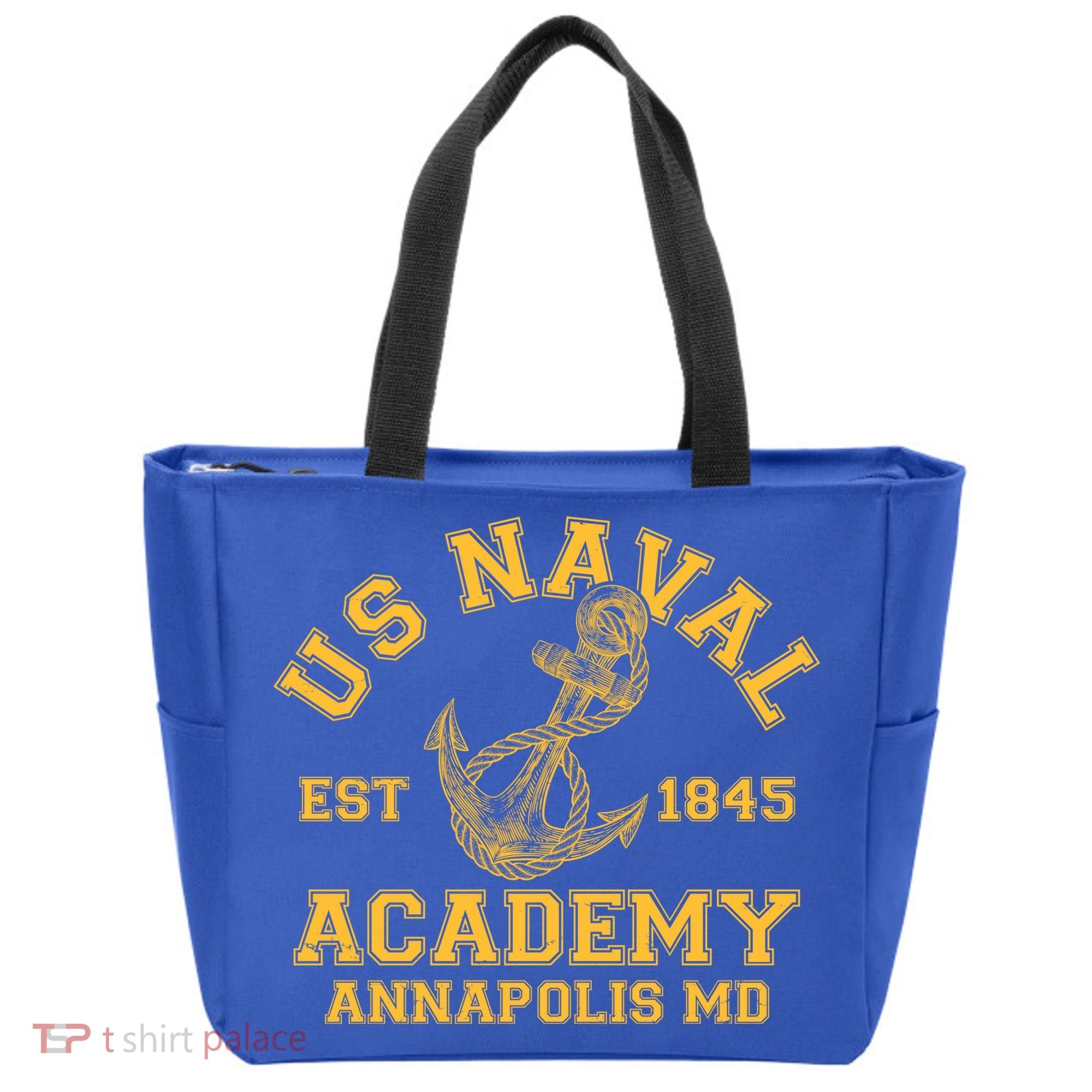 US NAVAL Est 1845 Academy Annapolis MD Tote Bag