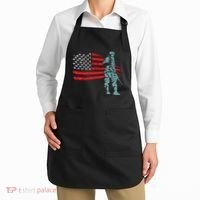 US Soldier American Flag Apron thumb 2