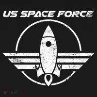 US Space Force Kids Long Sleeve Shirt thumb 2