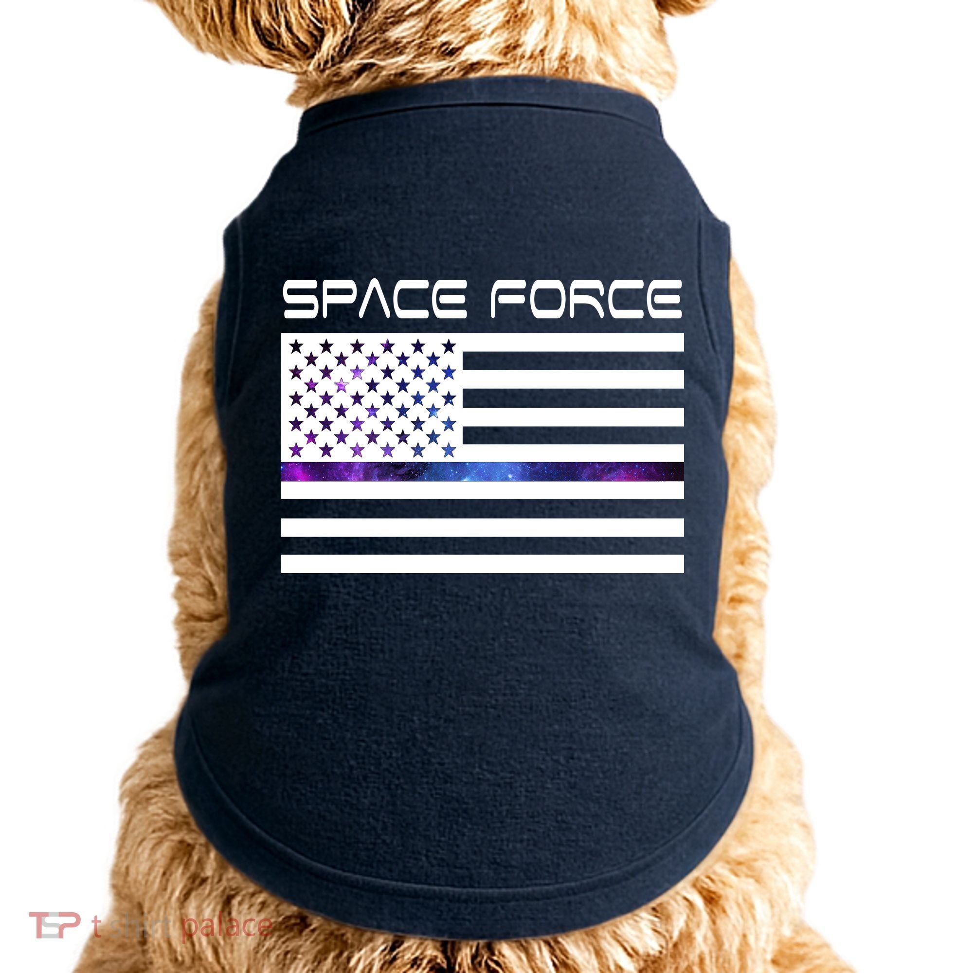 US Space Force Flag Doggie Tank