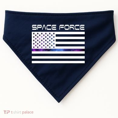 US Space Force Flag USA-Made Doggie Bandana
