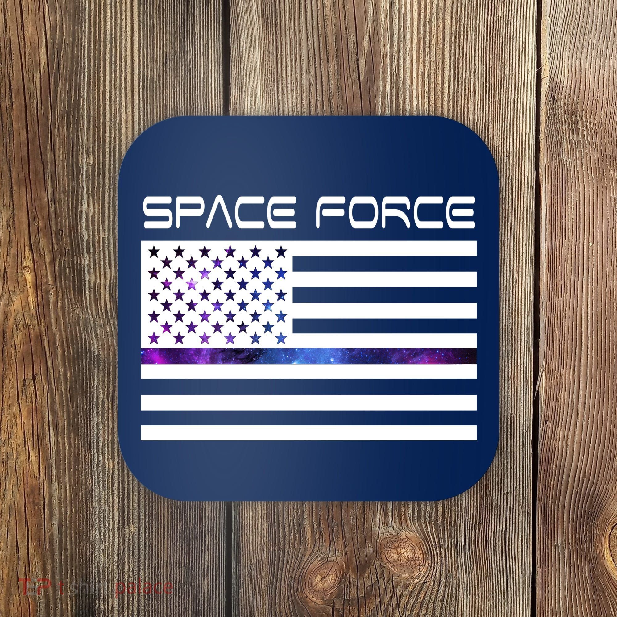 US Space Force Flag Coaster