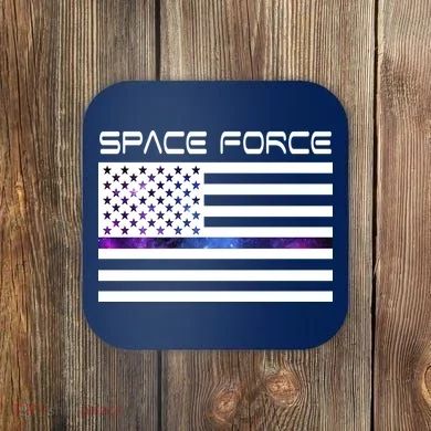 US Space Force Flag Coaster