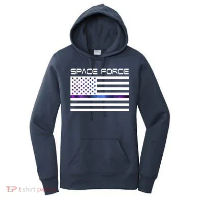 US Space Force Flag Women's Hoodie