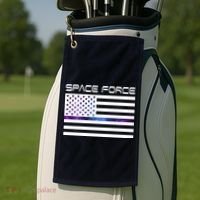 US Space Force Flag Golf Towel thumb 2