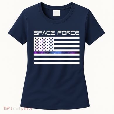 US Space Force Flag Women's T-Shirt