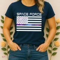 US Space Force Flag Women's T-Shirt thumb 2