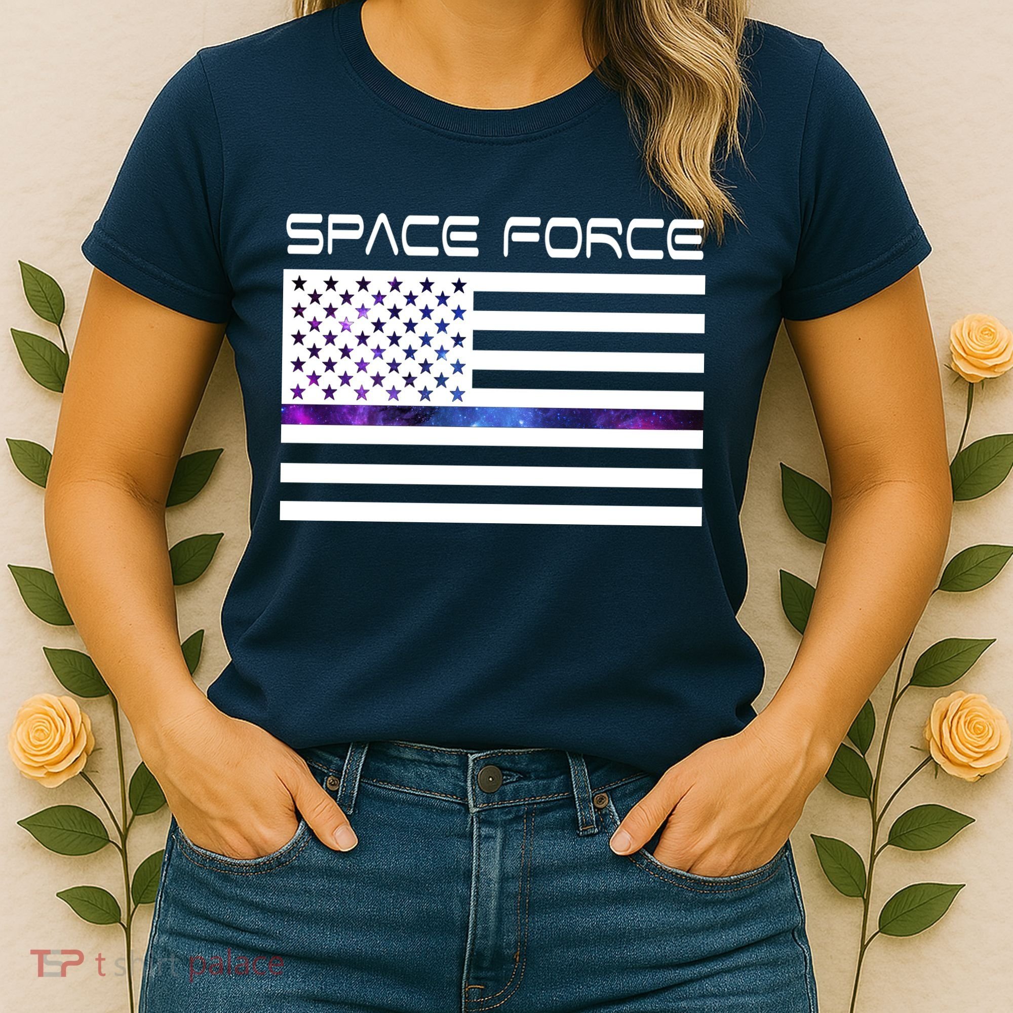 US Space Force Flag Women's T-Shirt