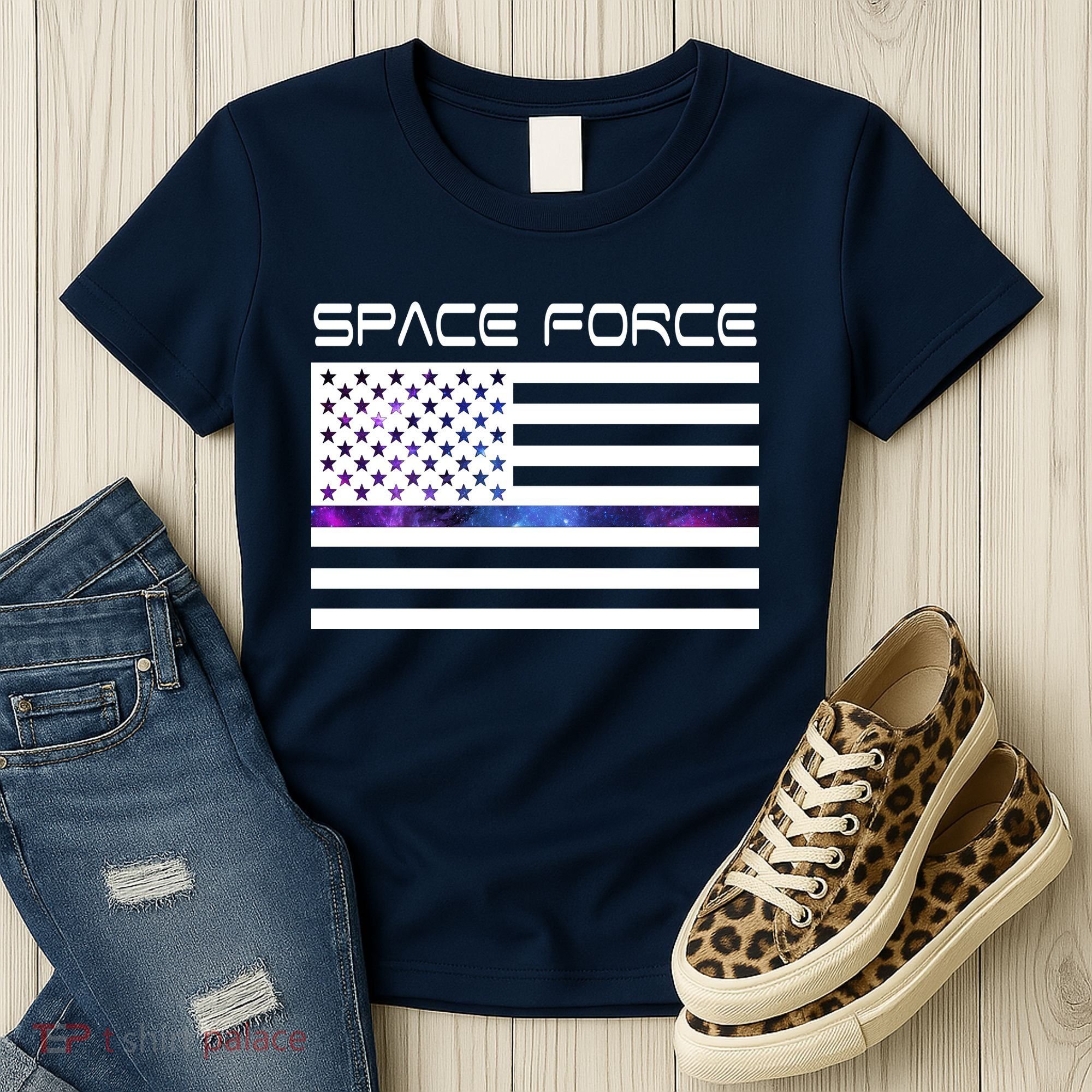 US Space Force Flag Women's T-Shirt