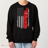 US Truck Driver USA Flag Women's Sweatshirt thumb 0