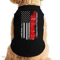 US Truck Driver USA Flag Doggie Tank thumb 0