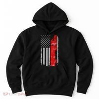 US Truck Driver USA Flag Hoodie thumb 0