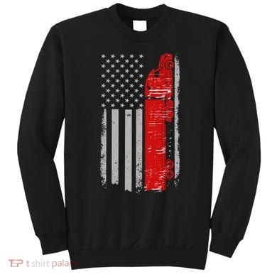 US Truck Driver USA Flag Sweatshirt
