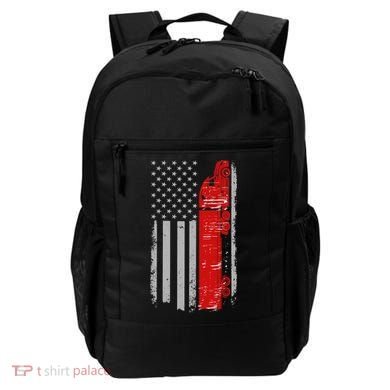 US Truck Driver USA Flag Backpack