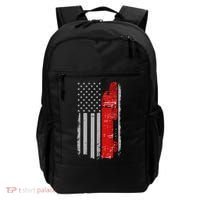 US Truck Driver USA Flag Backpack thumb 0