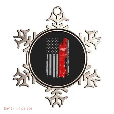 US Truck Driver USA Flag Ornament