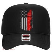 US Truck Driver USA Flag Hat thumb 0