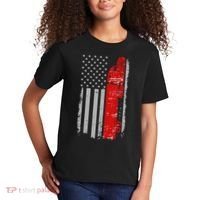 US Truck Driver USA Flag Kids T-Shirt thumb 2