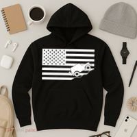 US Truck Simple Off-Roading Flag Hoodie thumb 3