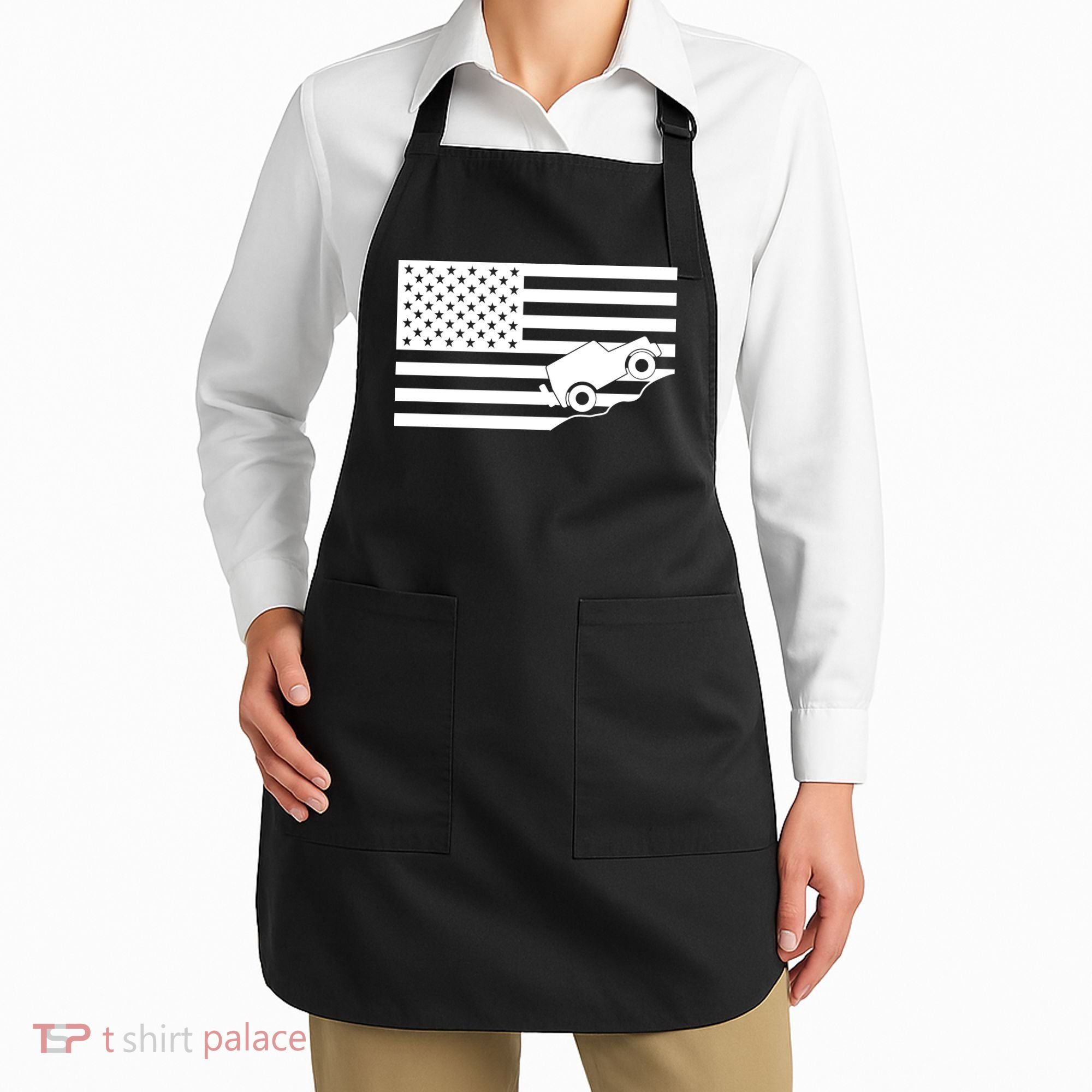 US Truck Simple Off-Roading Flag Apron