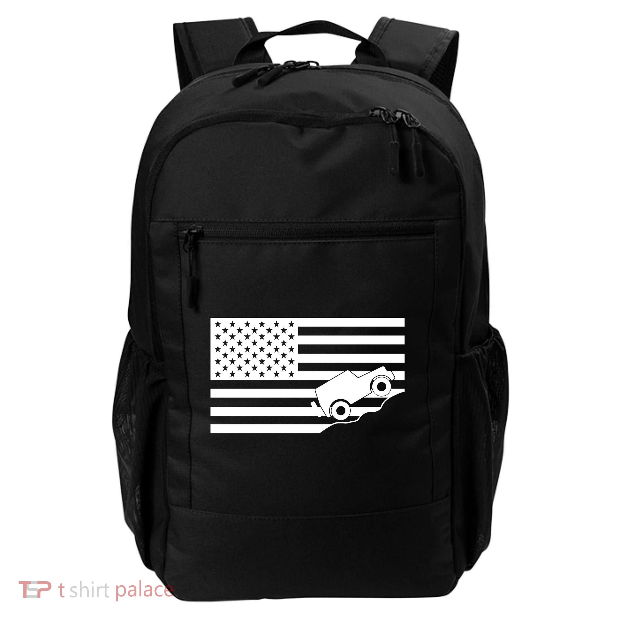 US Truck Simple Off-Roading Flag Backpack