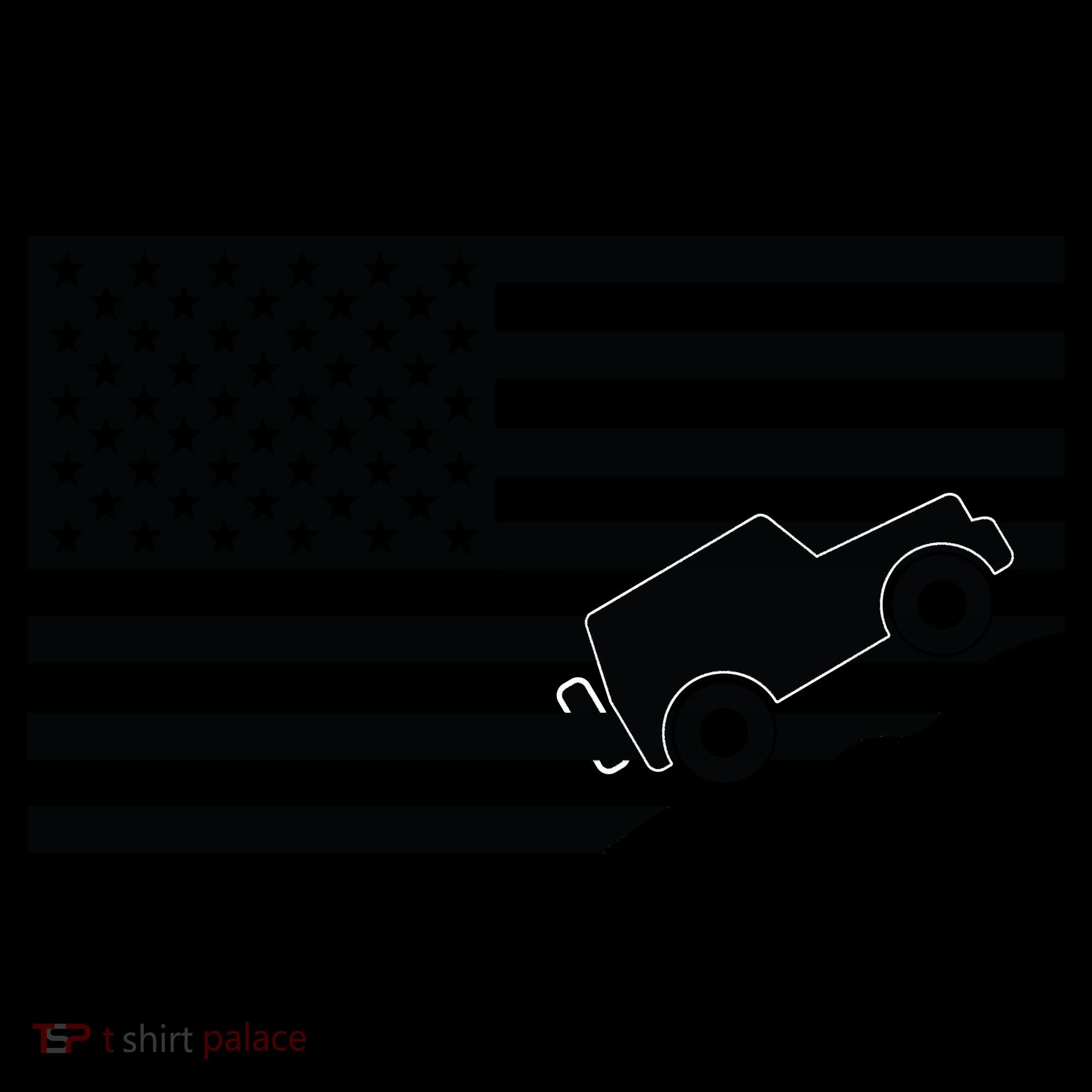 US Truck Simple Off-Roading Flag Coffee Mug