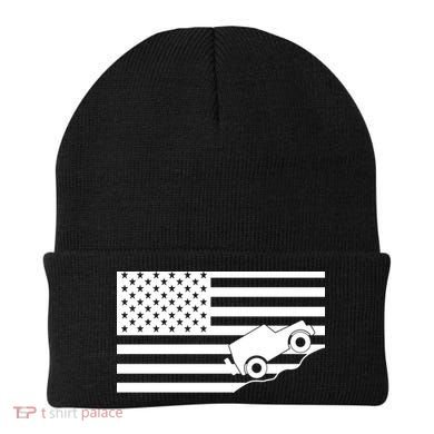 US Truck Simple Off-Roading Flag Beanie