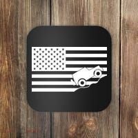 US Truck Simple Off-Roading Flag Coaster thumb 0