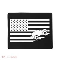 US Truck Simple Off-Roading Flag Mousepad thumb 0