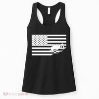 US Truck Simple Off-Roading Flag Women's Tank Top thumb 0