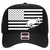 US Truck Simple Off-Roading Flag Hat thumb 0