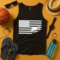 US Truck Simple Off-Roading Flag Tank Top thumb 4