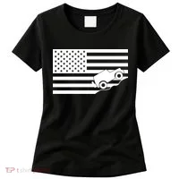 US Truck Simple Off-Roading Flag Women's T-Shirt thumb 0
