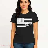 US Truck Simple Off-Roading Flag Women's T-Shirt thumb 4