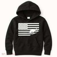 US Truck Simple Off-Roading Flag Kids Hoodie thumb 0
